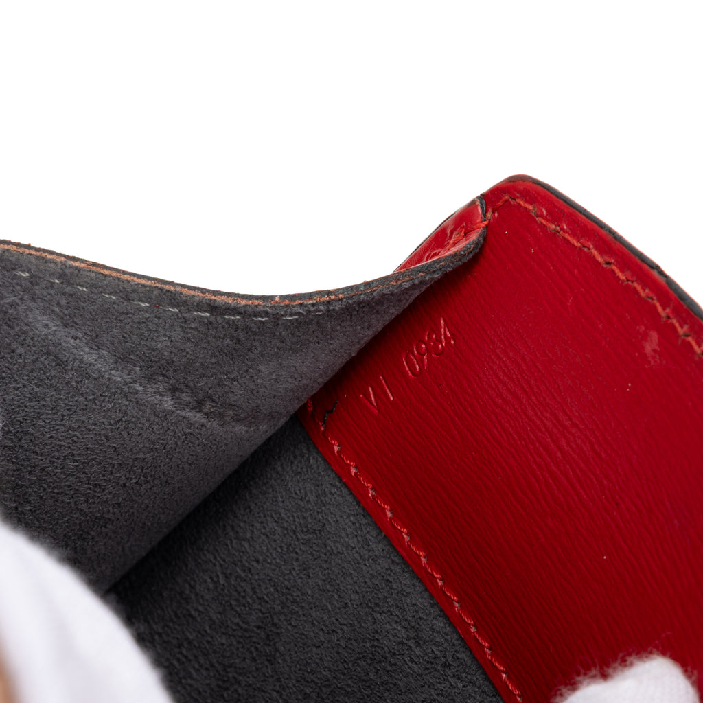 Shoulder bag Cluny Red Epi