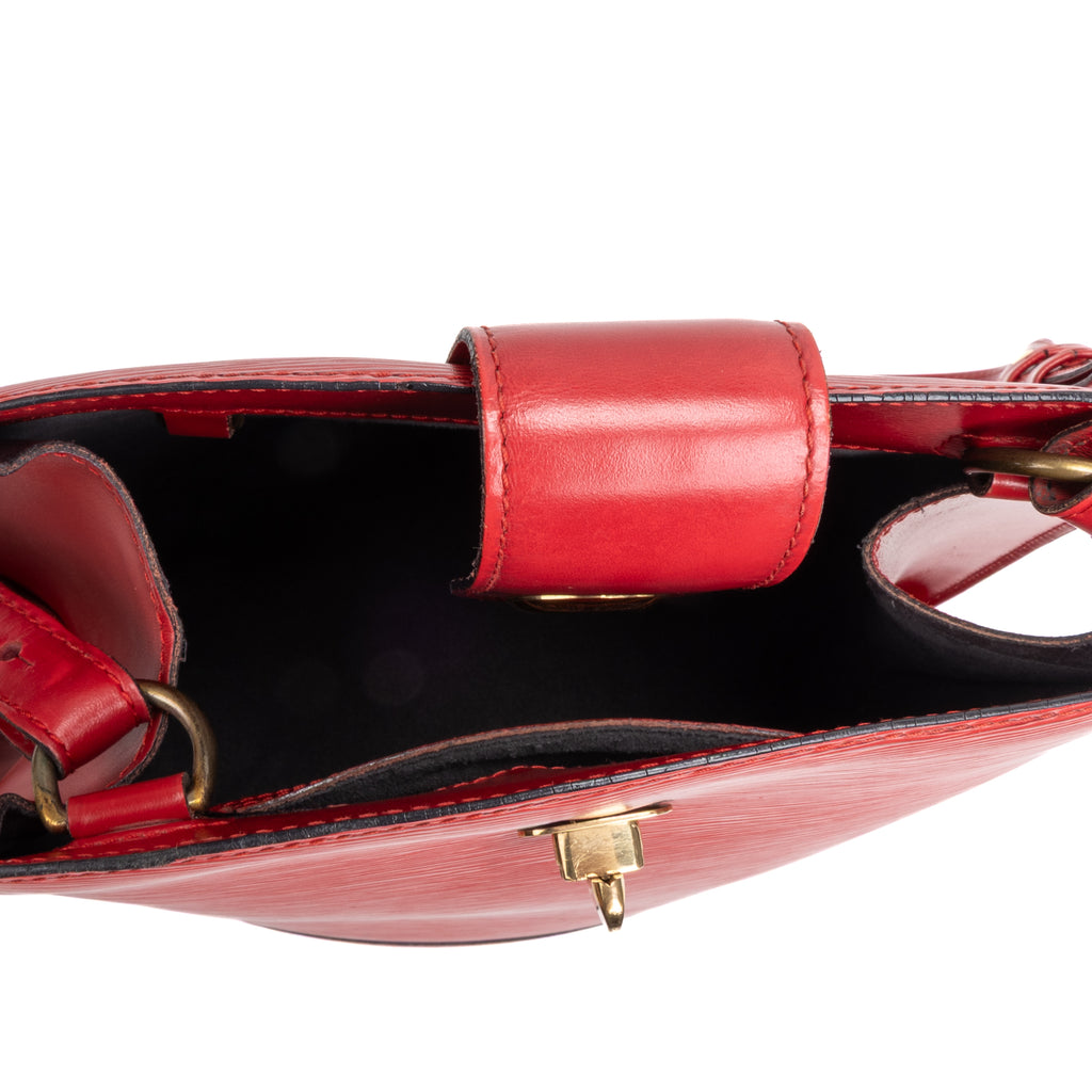 Shoulder bag Cluny Red Epi