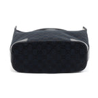 Shoulder bag Zip Hobo Black Monogrammed Canvas
