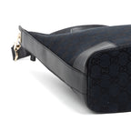 Shoulder bag Zip Hobo Black Monogrammed Canvas