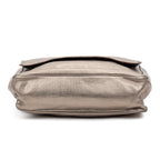 Shoulder bag Large Flap Shoulder Bag Gold Goatskin Leather