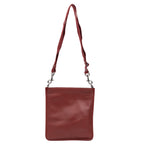 Shoulder bag Anagram Crossbody Maroon Grained Calfskin Leather