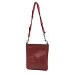 Shoulder bag Anagram Crossbody Maroon Grained Calfskin Leather