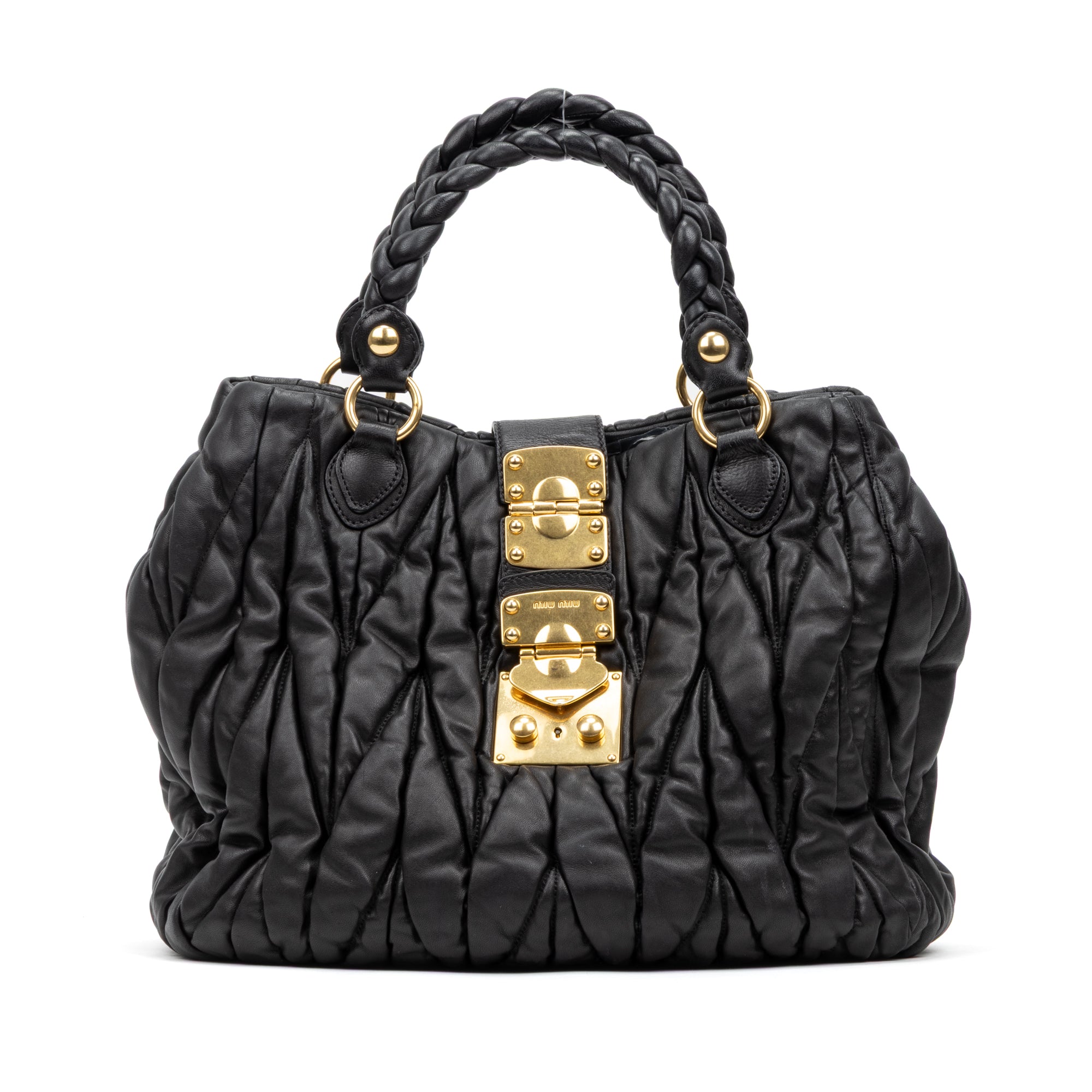 Shoulder bag Large Matelasse Tote Black Matelasse Leather