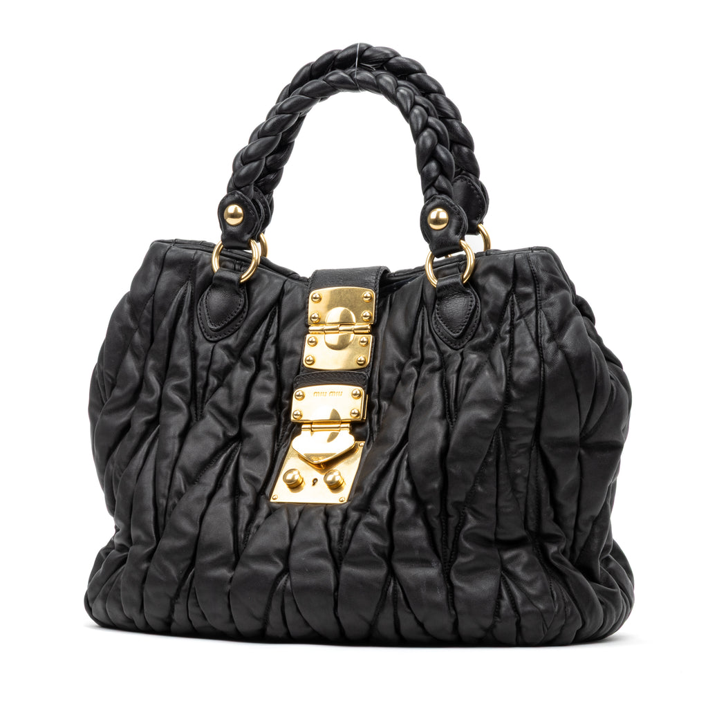Shoulder bag Large Matelasse Tote Black Matelasse Leather