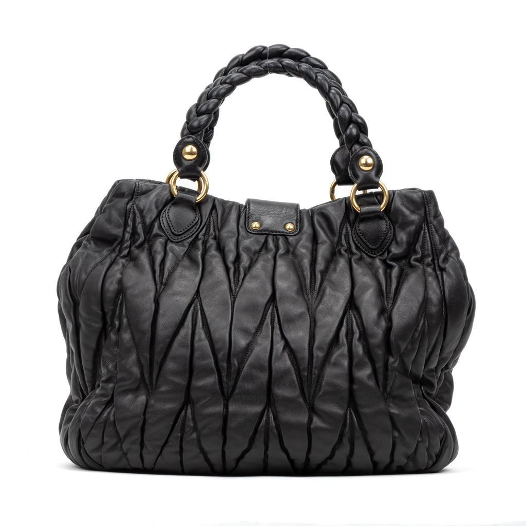 Shoulder bag Large Matelasse Tote Black Matelasse Leather