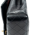 Shoulder bag Classic Double Flap 26 Black Quilted Lambskin Leather