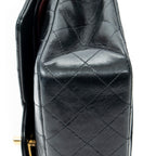 Shoulder bag Classic Double Flap 26 Black Quilted Lambskin Leather