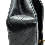 Shoulder bag Classic Double Flap 26 Black Quilted Lambskin Leather