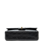Shoulder bag Classic Double Flap 26 Black Quilted Lambskin Leather