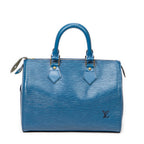 Handbag Speedy 25 Blue Epi