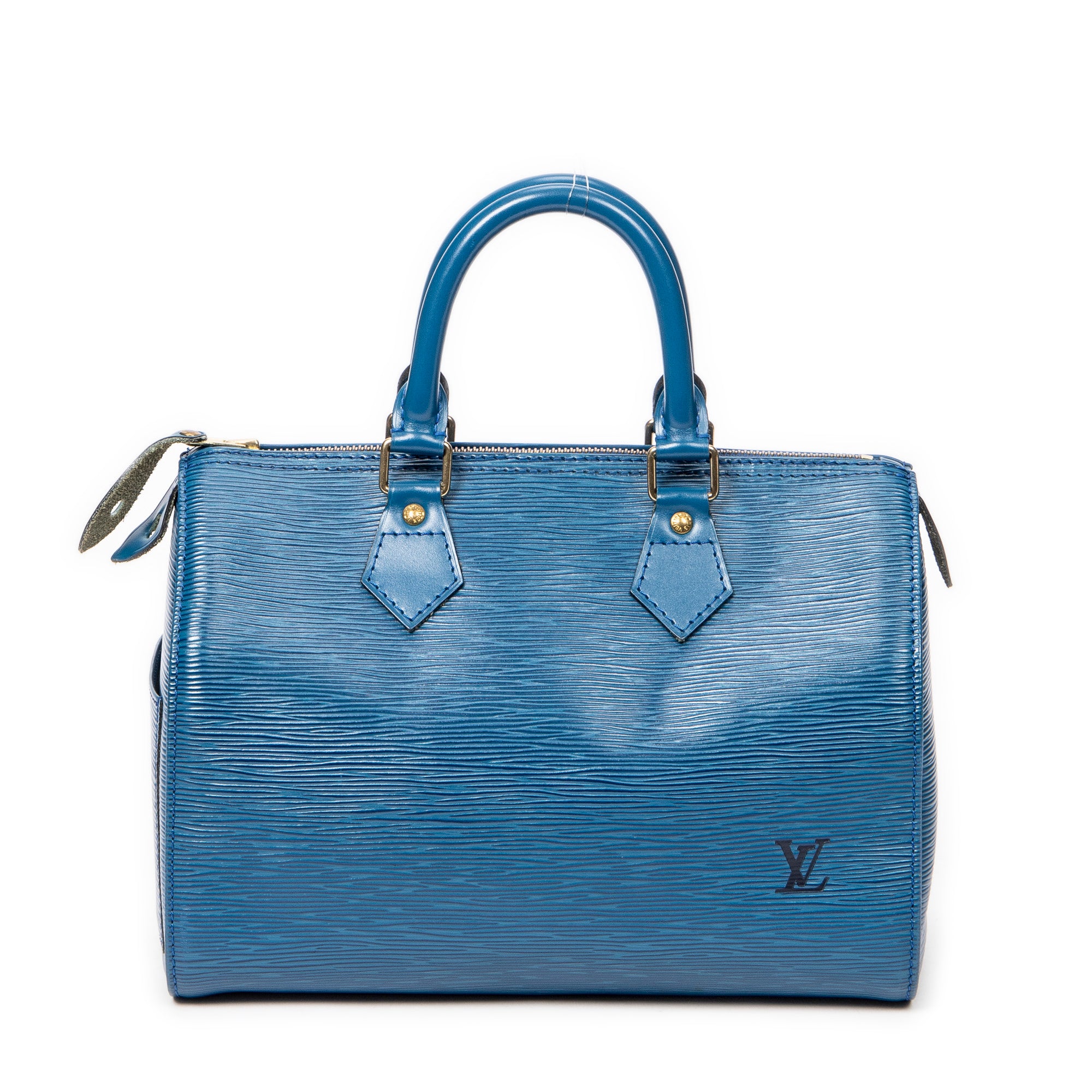 Handbag Speedy 25 Blue Epi