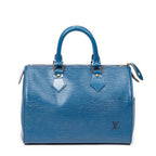 Handbag Speedy 25 Blue Epi