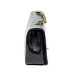 Shoulder bag CC Turn Lock Mademoiselle Full Flap Black Quilted Lambskin Leather