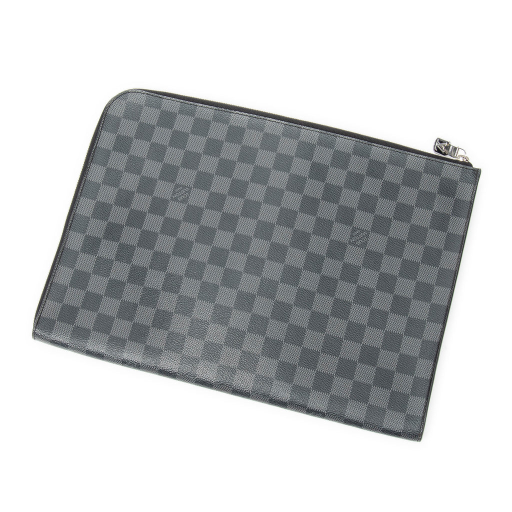 Pouch Pochette Jour GM Black Damier Graphite