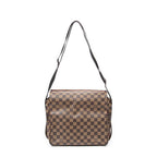 Shoulder bag Naviglio Brown Damier Ebene