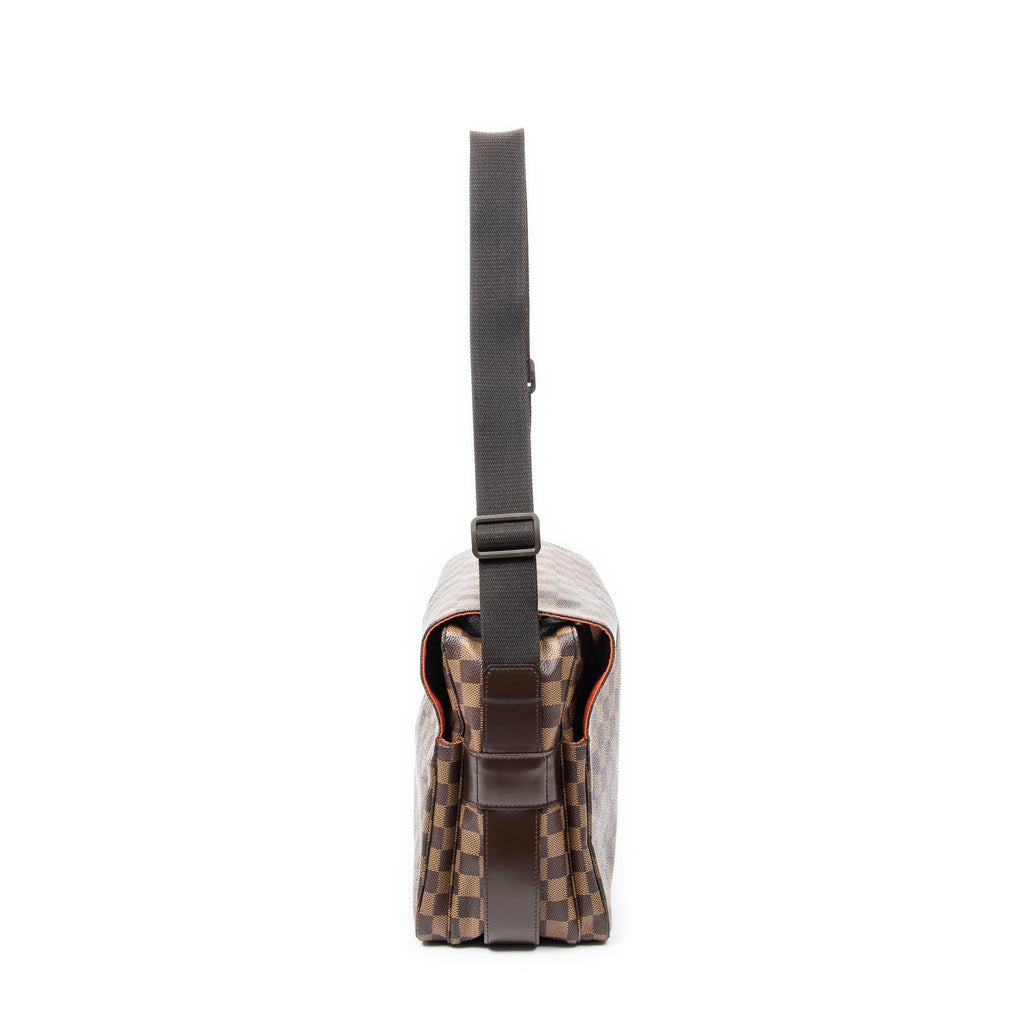 Shoulder bag Naviglio Brown Damier Ebene