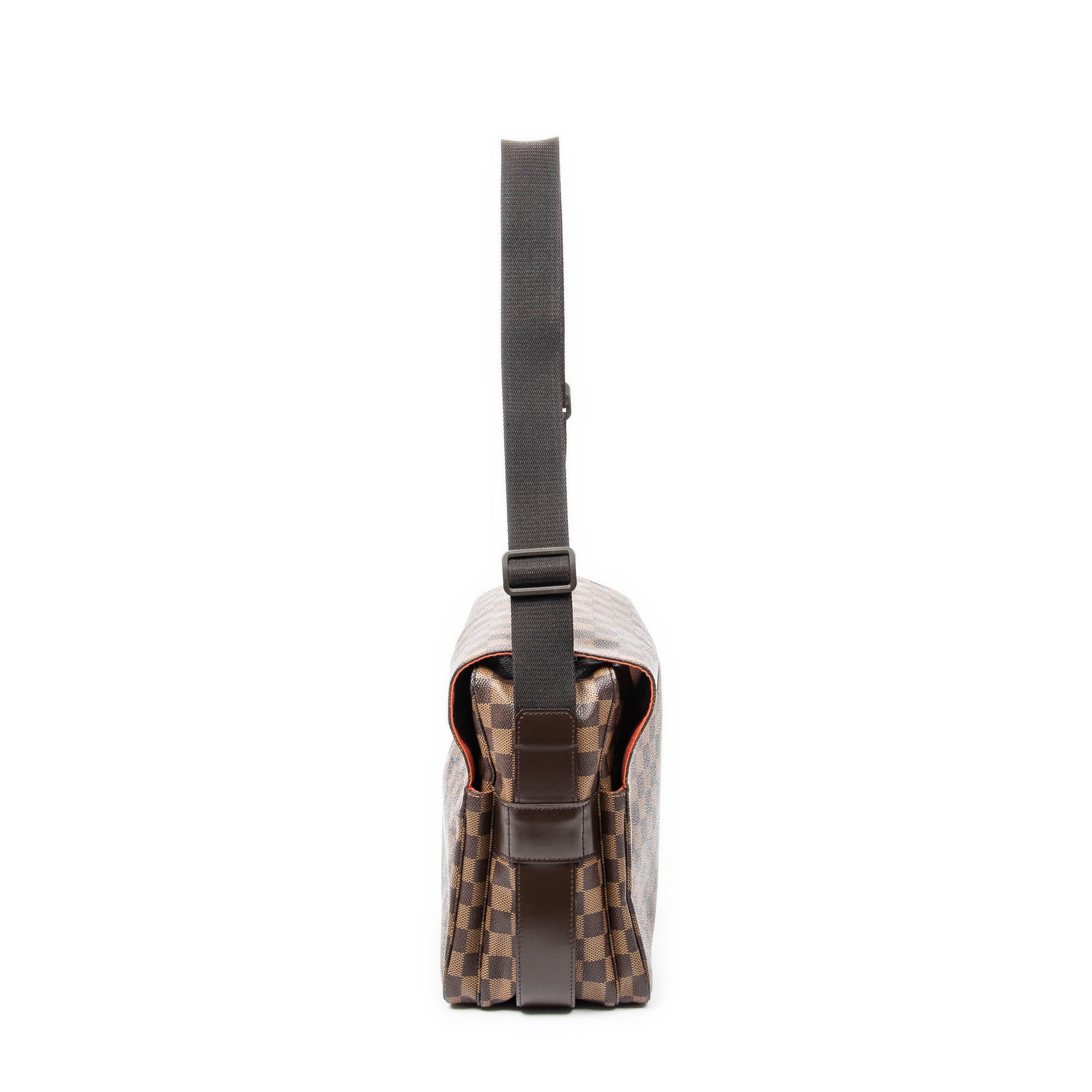 Shoulder bag Naviglio Brown Damier Ebene