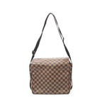 Shoulder bag Naviglio Brown Damier Ebene