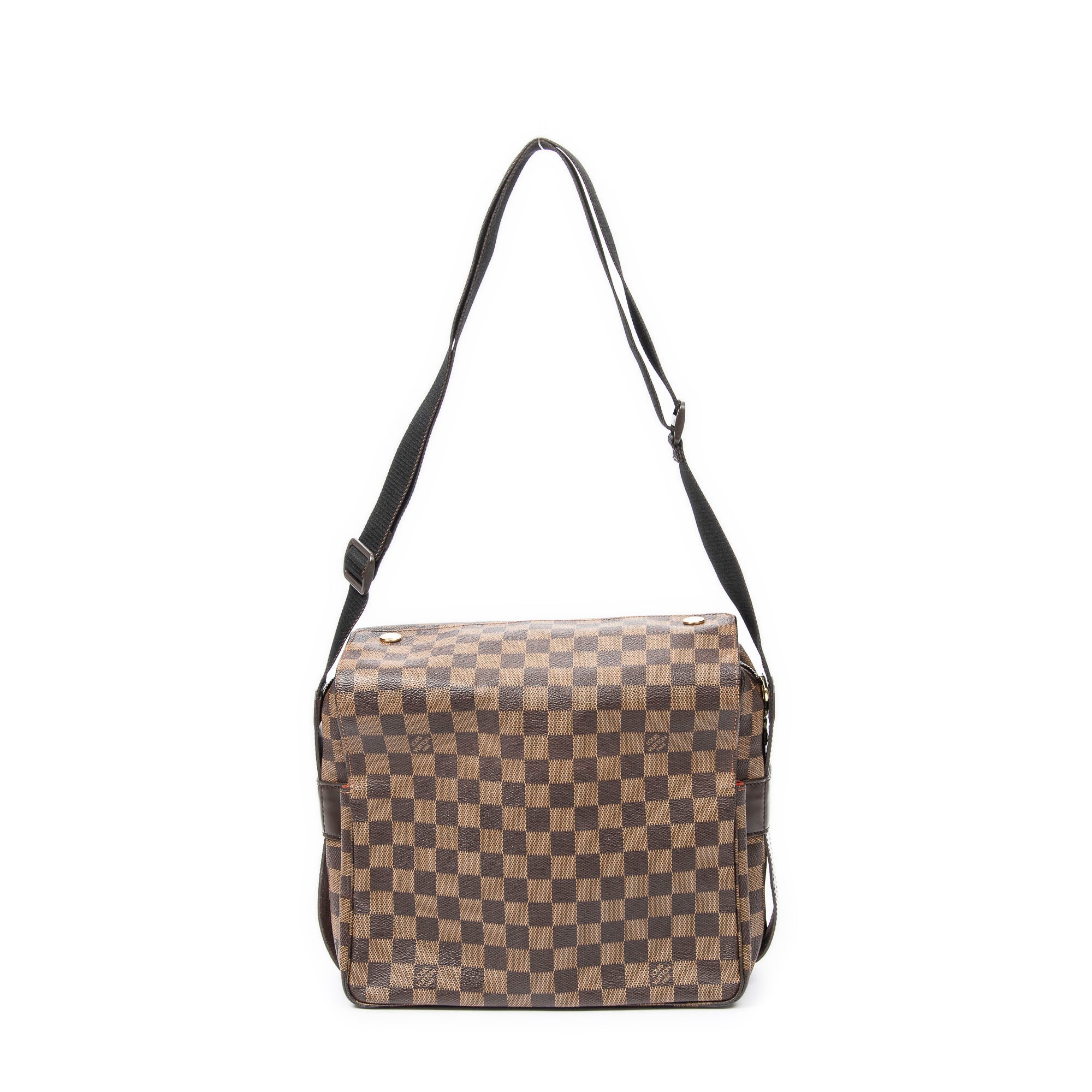 Shoulder bag Naviglio Brown Damier Ebene