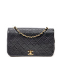 Chanel - CC Turn Lock Mademoiselle Full Flap - Noir