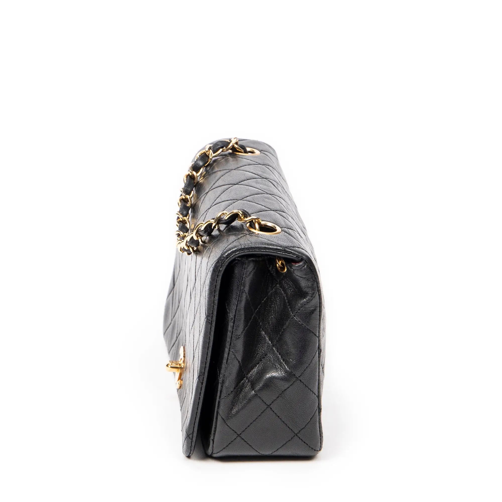 Chanel - CC Turn Lock Mademoiselle Full Flap - Noir