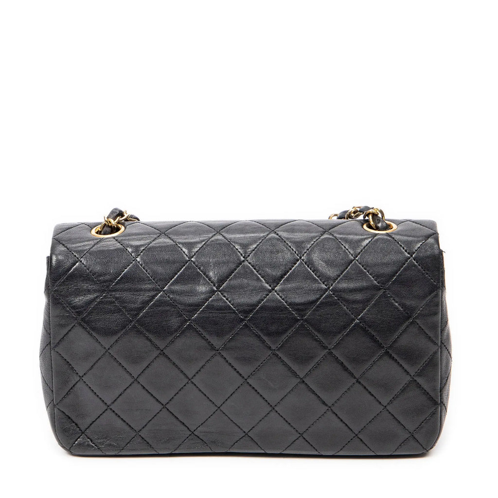 Chanel - CC Turn Lock Mademoiselle Full Flap - Noir