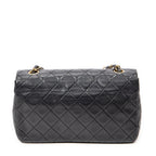 Chanel - CC Turn Lock Mademoiselle Full Flap - Noir