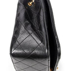 Chanel - CC Turn Lock Mademoiselle Full Flap - Noir