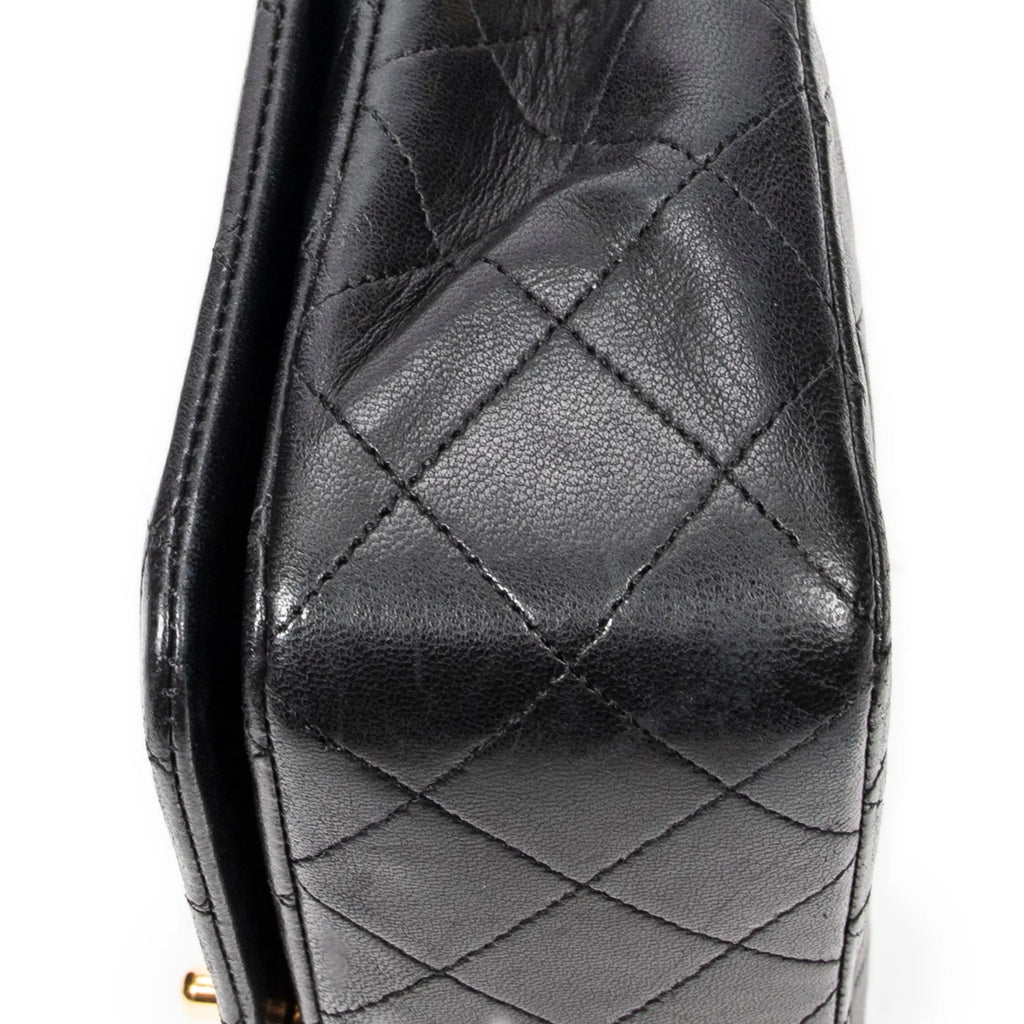 Chanel - CC Turn Lock Mademoiselle Full Flap - Noir