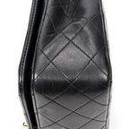 Chanel - CC Turn Lock Mademoiselle Full Flap - Noir