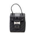 Pouch Street Chic Mini Vanity Case Black Diorissimo Canvas