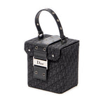 Pouch Street Chic Mini Vanity Case Black Diorissimo Canvas
