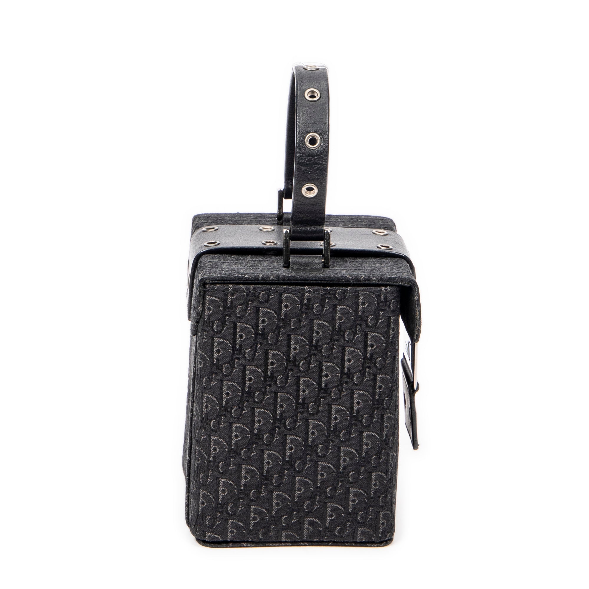 Pouch Street Chic Mini Vanity Case Black Diorissimo Canvas