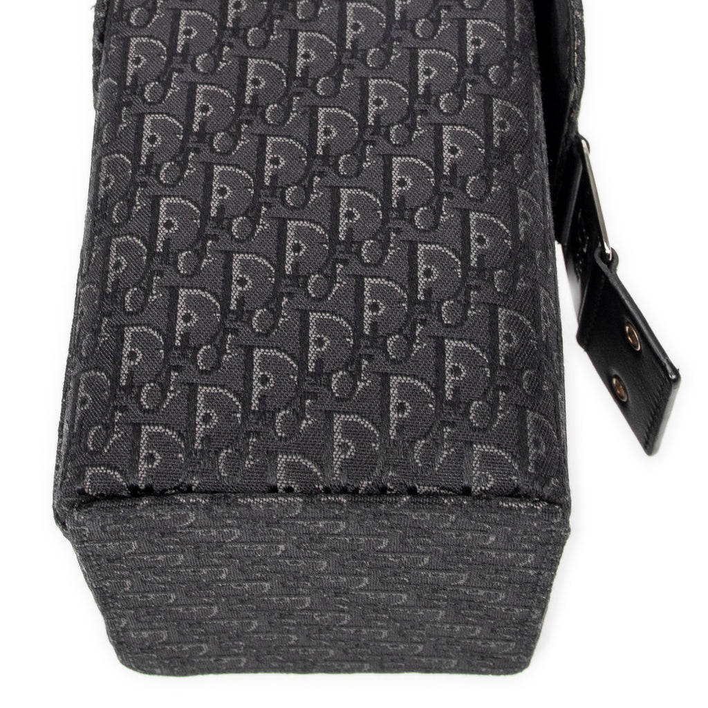Pouch Street Chic Mini Vanity Case Black Diorissimo Canvas