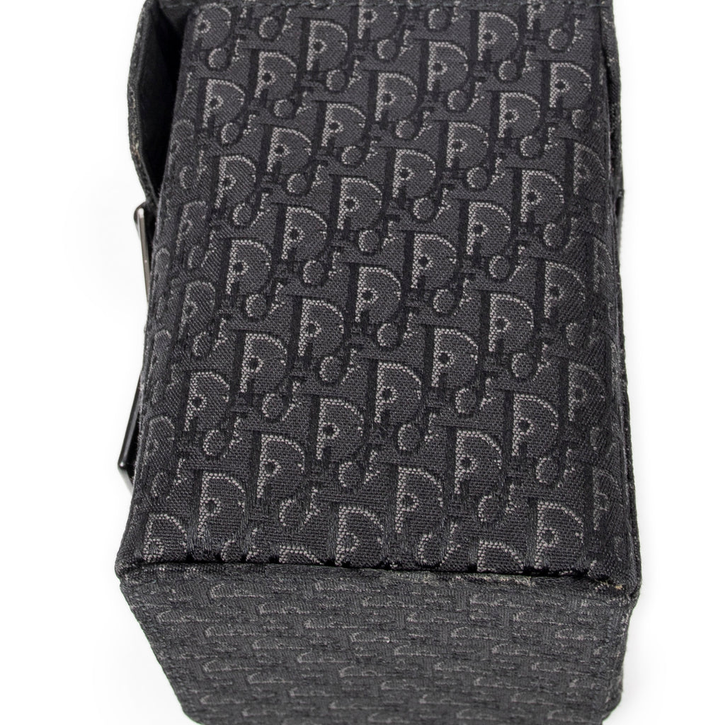 Pouch Street Chic Mini Vanity Case Black Diorissimo Canvas