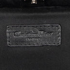 Pouch Street Chic Mini Vanity Case Black Diorissimo Canvas