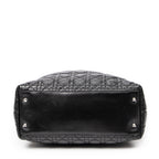 Shoulder bag Medium Soft Shopping Tote Black Cannage Lambskin Leather