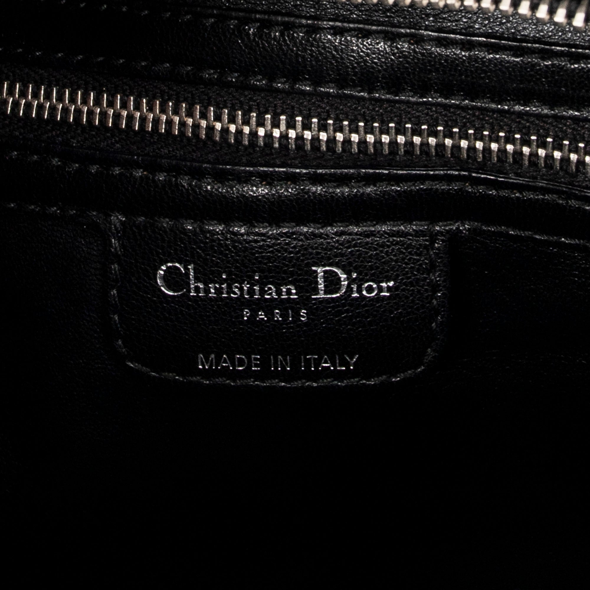 Shoulder bag Medium Soft Shopping Tote Black Cannage Lambskin Leather
