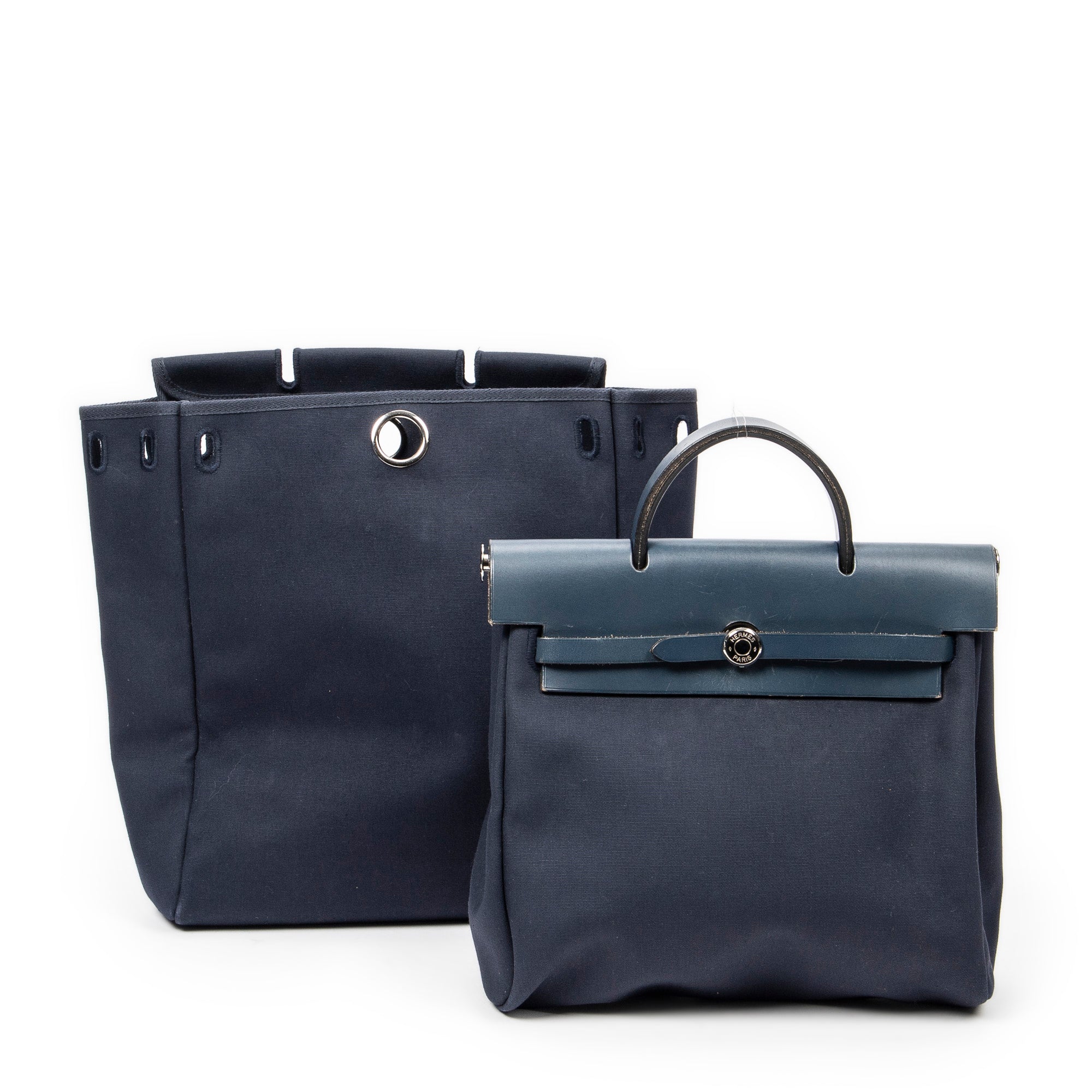 Backpack Herbag a Dos PM Navy Toile Officier Canvas