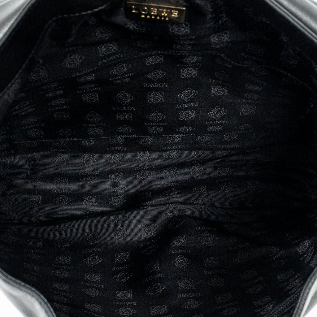Shoulder bag Vintage Flap Messenger Black Calfskin Leather
