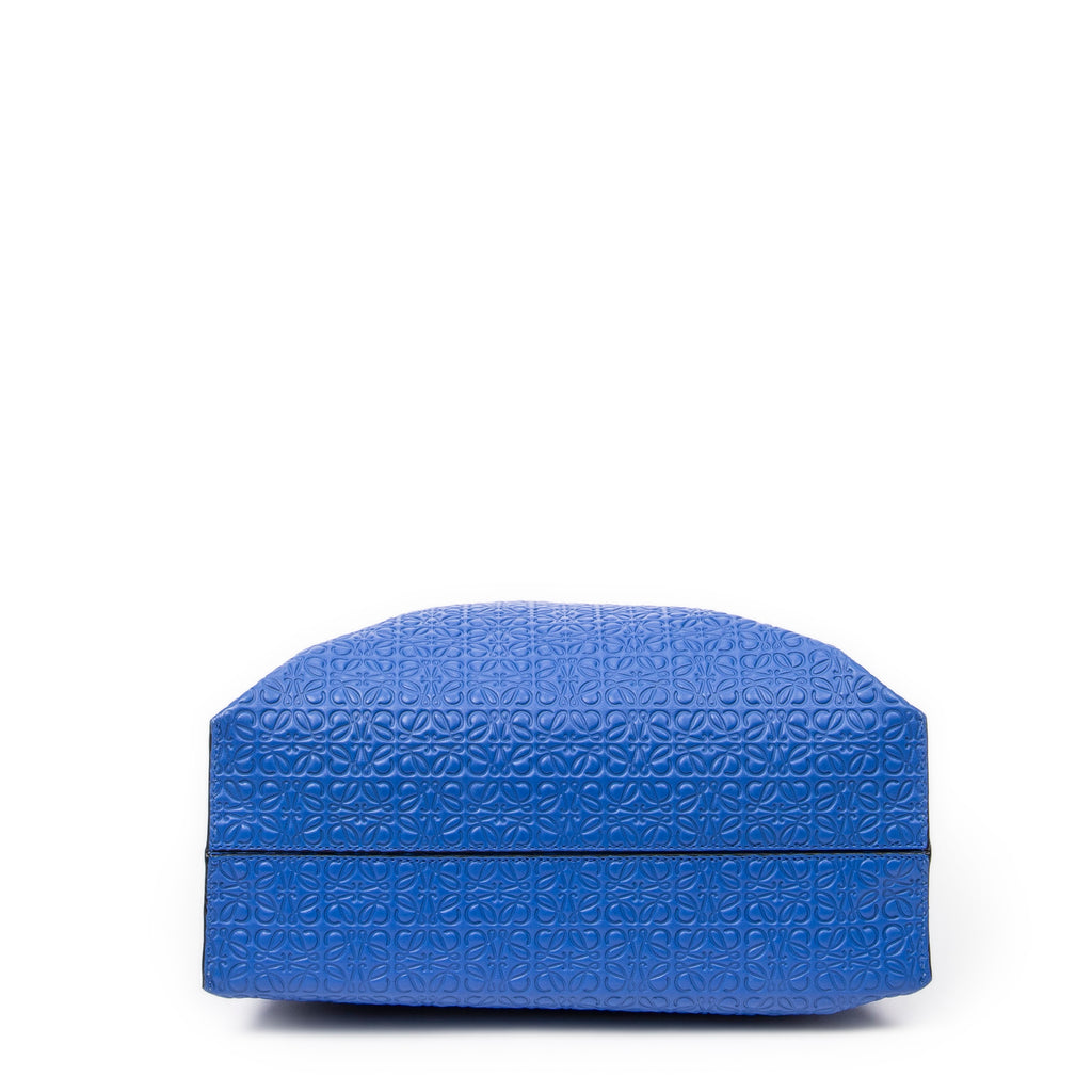 Shoulder bag Vertical Anagram Tote Royal Blue Anagram Embossed Calfskin Leather