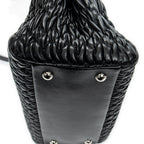 Shoulder bag Medium Crystal Tote Black Matelasse Leather
