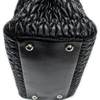 Shoulder bag Medium Crystal Tote Black Matelasse Leather