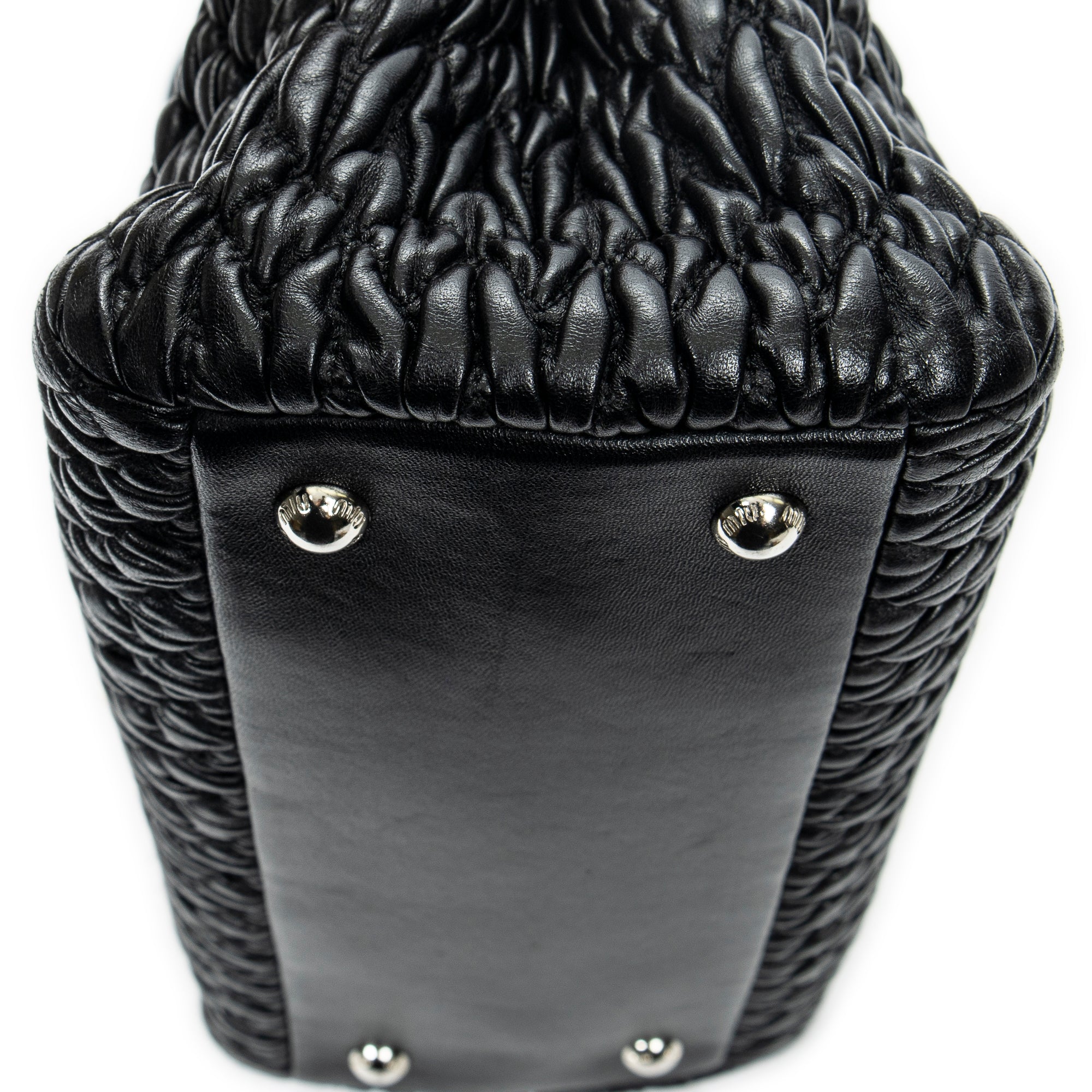 Shoulder bag Medium Crystal Tote Black Matelasse Leather