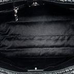Shoulder bag Medium Crystal Tote Black Matelasse Leather