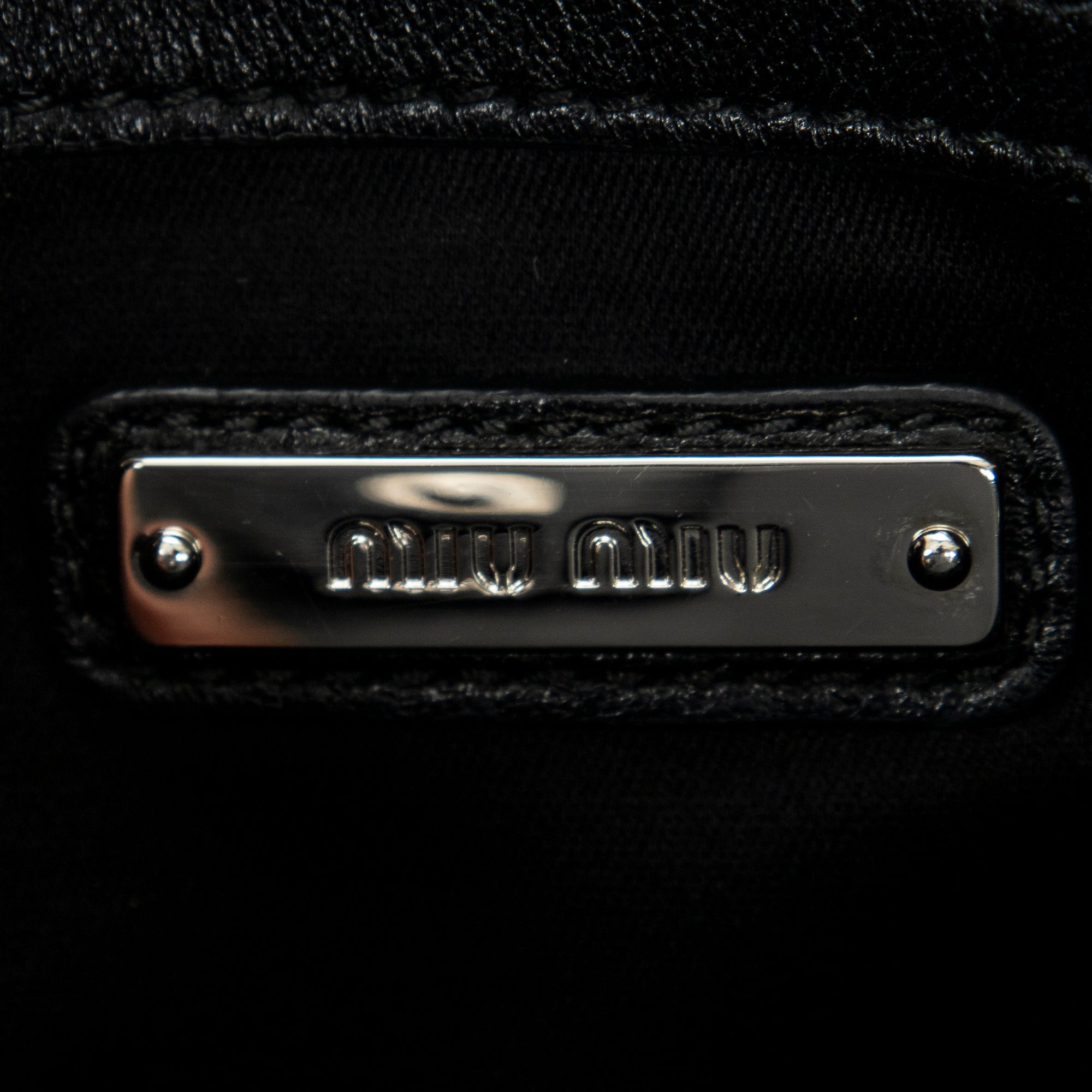 Shoulder bag Medium Crystal Tote Black Matelasse Leather