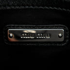 Bolso de hombro Mediano Crystal Tote Piel Matelassé Negra