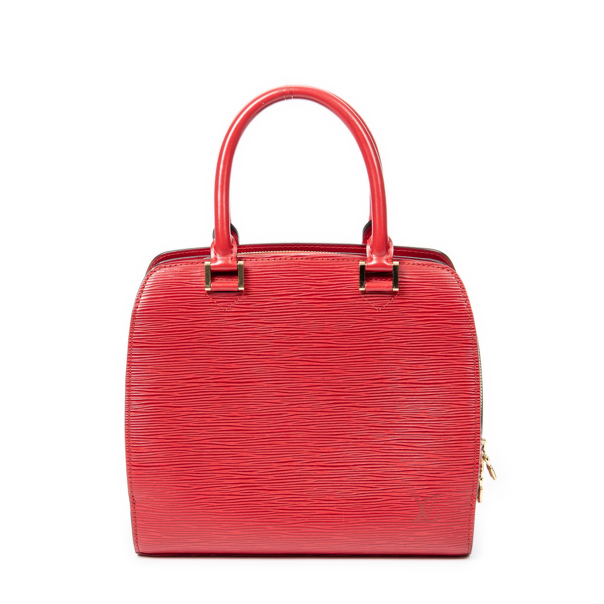 Handbag Pont-Neuf Red Epi