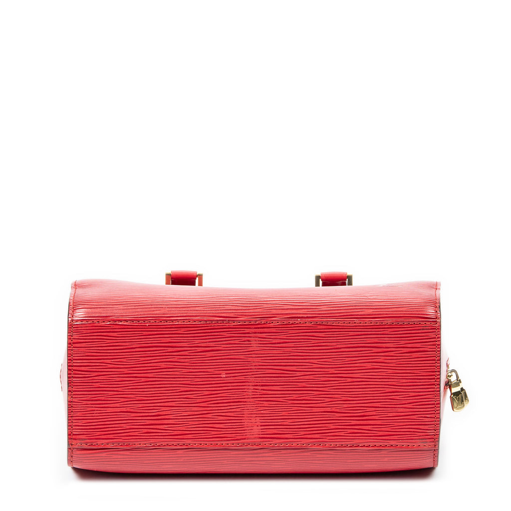 Handbag Pont-Neuf Red Epi